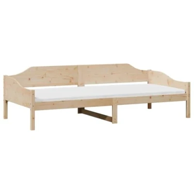 Afbeelding van vidaXL Bedframe zonder matras massief grenenhout 80x200 cm