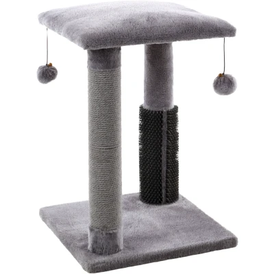 Afbeelding van FLAMINGO Kattenmeubel Una 35x35x48,5 cm grijs
