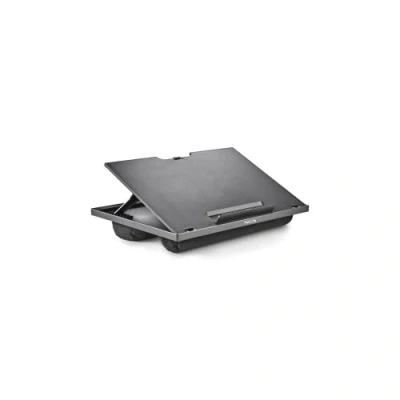 Afbeelding van NGS LAPNEST Multifunctionele en ergonomische standaard voor laptops tot 15,6 inch met gevoerde basis, verstelbaar 8 hoogteniveaus