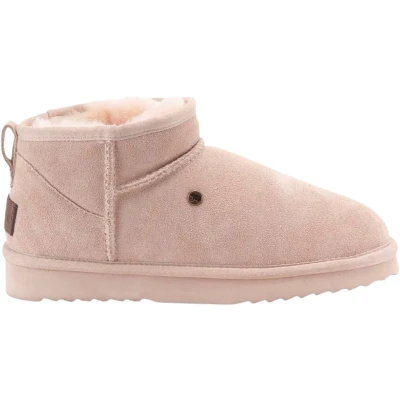 Afbeelding van Warmbat Australia Snowboots, Dames, Maat: 37, Beige Veloursleer