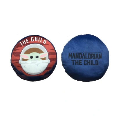Afbeelding van Star Wars: The Mandalorian Child Mochi Rond Gevormd Sierkussen 40cm