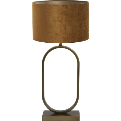 Afbeelding van Light &amp; Living Tafellamp Jamiri/Gemstone Ant, Brons/Goud Ø30x67cm