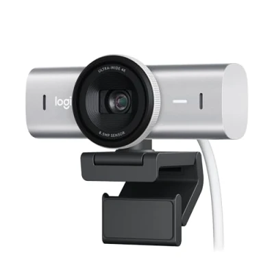 Afbeelding van Logitech MX Brio Webcam 4K Ultra HD 1080p/60fps USB C Pale Grey