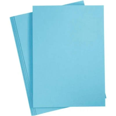 Afbeelding van Happy Moments Gekleurd Karton A4 210 gr Hemelsblauw 10 vel.