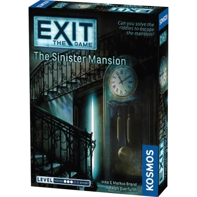 Afbeelding van Thames and Kosmos 694036 EXIT Het spel Sinistre Manoir Niveau: geavanceerd Escape Game Unique 1 tot 4 spelers vanaf 12 jaar