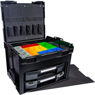 Afbeelding van Sortimo LS BOXX 306 6100000326 Gereedschapskist (leeg) ABS Zwart (l x b h) 442 357 321 mm