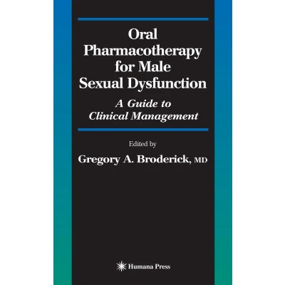 Afbeelding van Oral Pharmacotherapy For Male Sexual Dysfunction