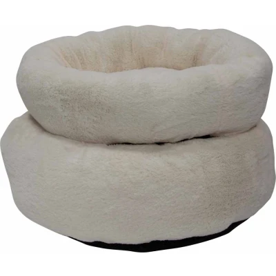 Afbeelding van Jack and Vanilla Nimba Puff Hondenmand Kattenmand Kleur: Zand Maat S: 50x50x20 cm