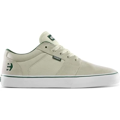 Afbeelding van Etnies Barge Sneakers laag, Heren, Maat: 40, White/green/gum Textiel