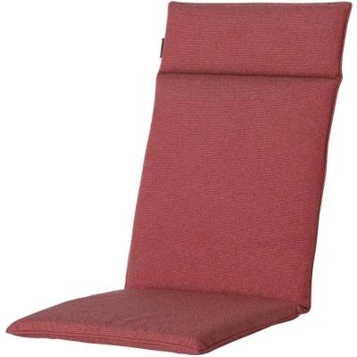 Afbeelding van Madison Tuinstoelkussen hoge rug 50x120 cm Bordeaux eco outdoor