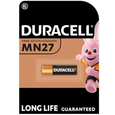 Afbeelding van Duracell A27/V27A Batterij