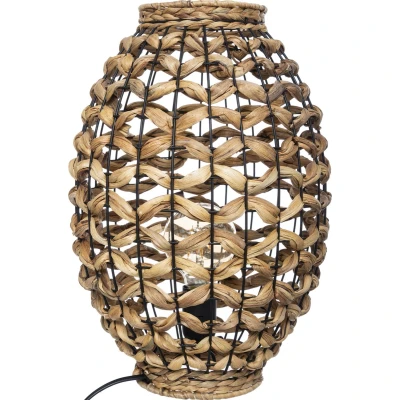 Afbeelding van Atmosphera Tafellamp Zand Hyacint D28x40cm Beige E27
