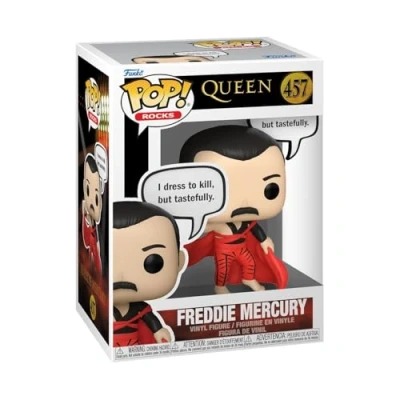 Afbeelding van Funko Pop! Sayings : Freddie Mercury Queen Figurine de collection en vinyle Idée cadeau Marchandise officielle Jouet pour enfants et adultes Fans musique modèle