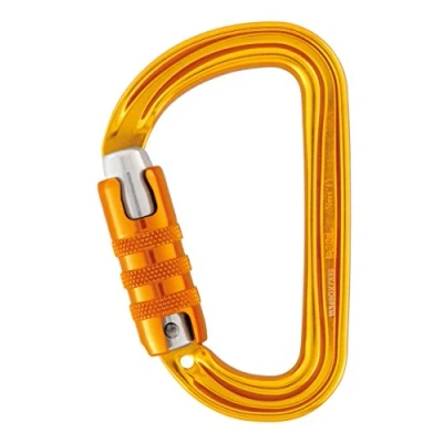 Afbeelding van Petzl Sm&#039;D Triact lock kleine triactl karabiner oranje