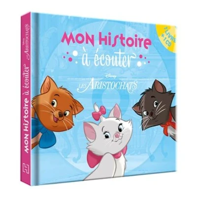 Image de LES ARISTOCHATS Mon histoire à écouter L&#039;histoire du film Livre CD Disney