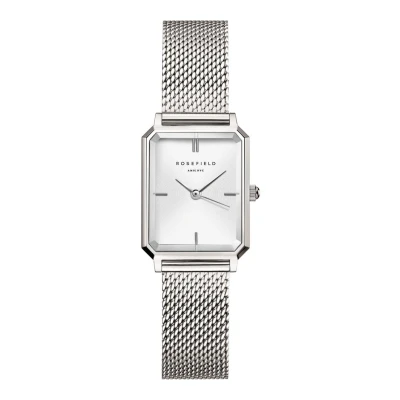 Afbeelding van Rosefield dames The Octagon horloge OWSMS O74 in de kleur Zilver