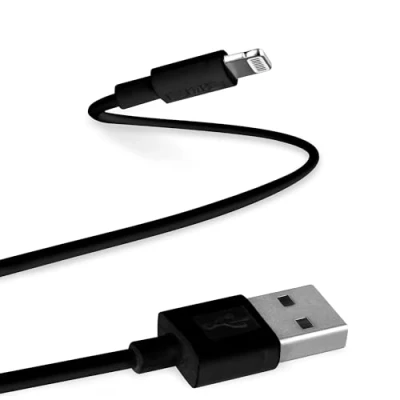 Afbeelding van T&#039;nB Lightning kabel USB male naar 1 m wit
