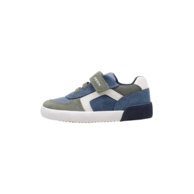 Image de Geox Garçon B Gisli Boy Basket, Sage Avio, 25 EU