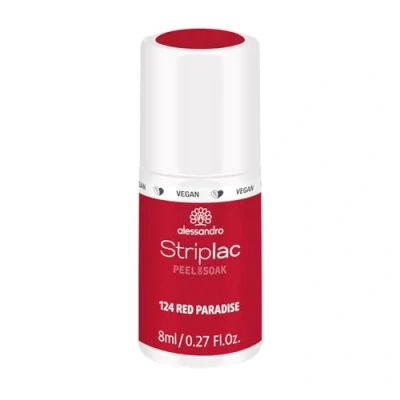 Afbeelding van Alessandro Striplac Peel or Soak 124 Red Paradise Gellak Beautytasting