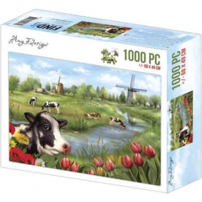 Afbeelding van Jigsaw puzzel 1000 pc Amy Design The Netherlands