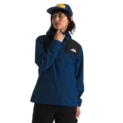 Afbeelding van The North Face Antora RAIN Jacket Regenjas, Dames, Maat: Small, Estate blue/black