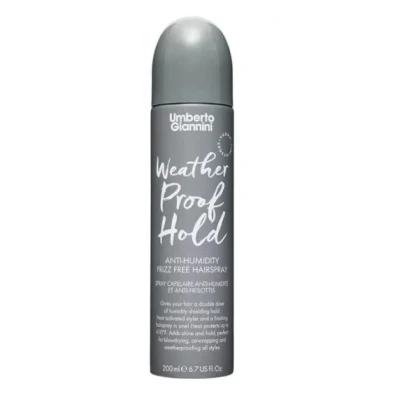 Afbeelding van Umberto Giannini Weatherproof Hold Frizz Free Hairspray 200ml Haarlak 200 ml