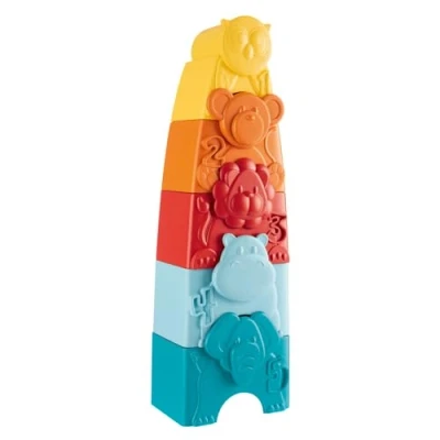 Afbeelding van Chicco 2 in 1 Stapeldieren