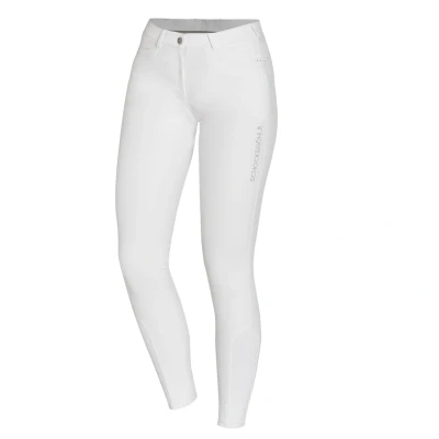 Image de Schockemöhle Pantalon d&#039;Équitation Equinox Summer Bea Full Grip Blanc 32