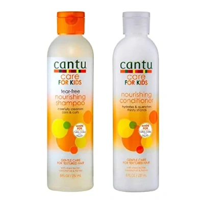 Afbeelding van Cantu Care for Kids Nourishing Shampoo &amp; Conditioner Leave in Conditioner&quot;Set&quot;