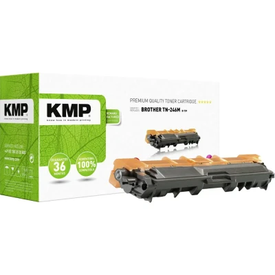 Afbeelding van KMP Tonercassette vervangt Brother TN 246M, TN246M Compatibel Magenta 2200 bladzijden B T59