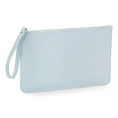 Afbeelding van Boutique Accessory Pouch soft baby blauw handtasje