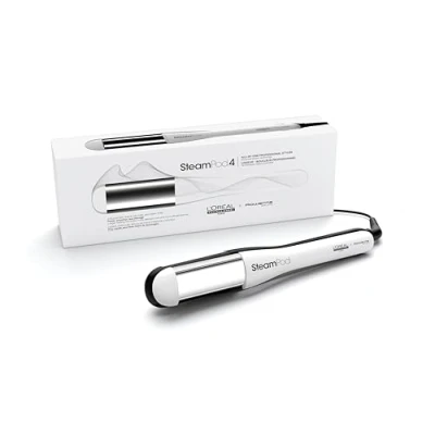 Afbeelding van L&#039;Oréal Professionnel SteamPod 4 Professionele alles in één stijltang met stoomtechnologie voor alle haartypes, glad tot krullend