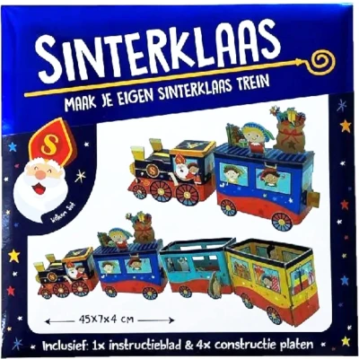 Afbeelding van Basic Sinterklaas Maak Je Eigen Trein
