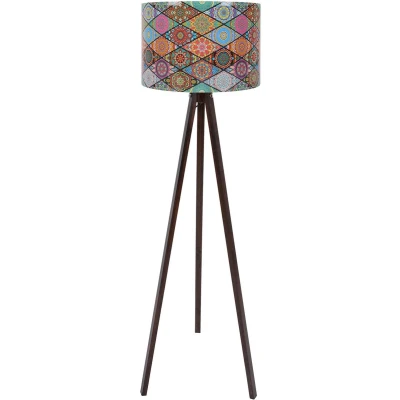Afbeelding van Vloerlamp Lieuwe Veelkleurig en Stijlvol Compacte Afmetingen (38x38x145cm) Perfecte Verlichting voor Elk Interieur