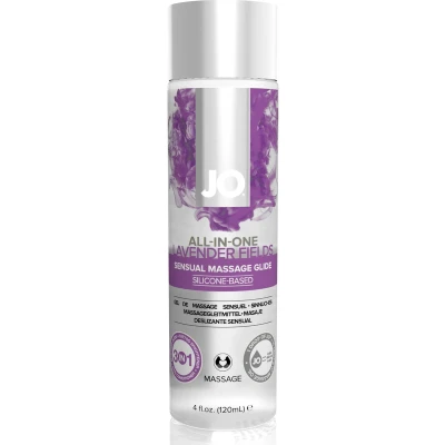 Afbeelding van System JO All in One Sensual Massage Glide Lavendel 120 ml