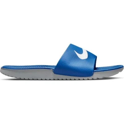Afbeelding van Nike Performance KAWA Slide Unisex Badslippers voor kinderen, Maat: 31, Hyper cobalt/white Kunststof