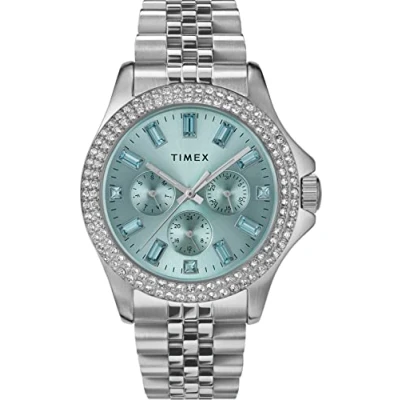 Afbeelding van Timex Kaia TW2V79600 Horloge Staal Zilverkleurig Ø 41 mm