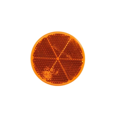 Afbeelding van Kleefreflector oranje Ø60mm 8RA 002 014 301