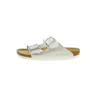 Afbeelding van Rohde 5623 01 Dames Slippers Zilver 36