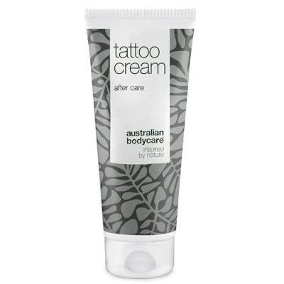 Afbeelding van Tattoo Crème Verzacht, voedt en behoudt kleur — met Panthenol &amp; Ricinusolie hydrateert, beschermt verzorgt tatoeages. Houdt kleuren fris de huid soepel.
