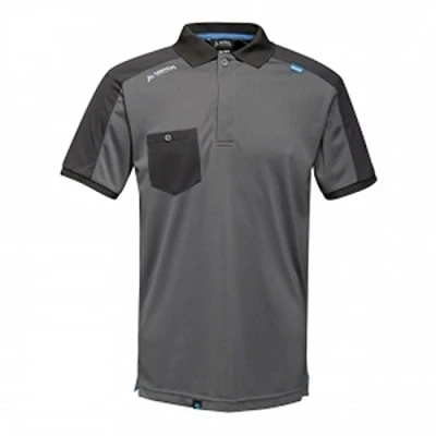 Afbeelding van Regatta Wicking TRS167XL038 Offensive Poloshirt, XL, zeehond grijs