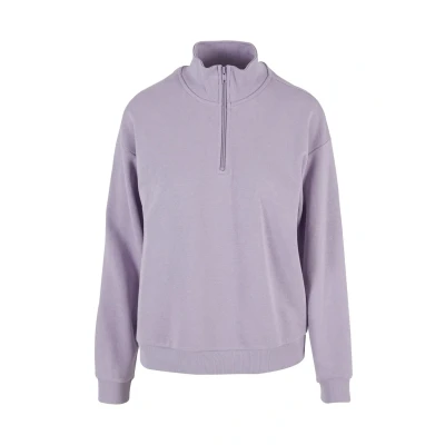 Afbeelding van Urban Classics Light Troyer Sweater, Dames, Maat: XS, Dustylilac