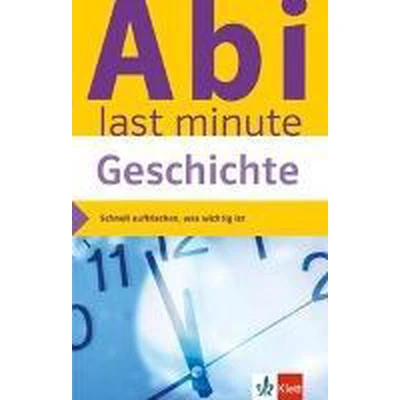 Afbeelding van Abi last minute Geschichte