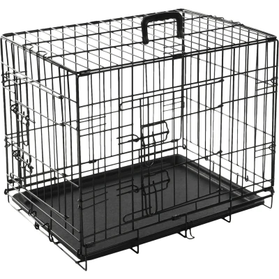 Afbeelding van Hondenbench Keo Zwart S 63 x 43 49 cm