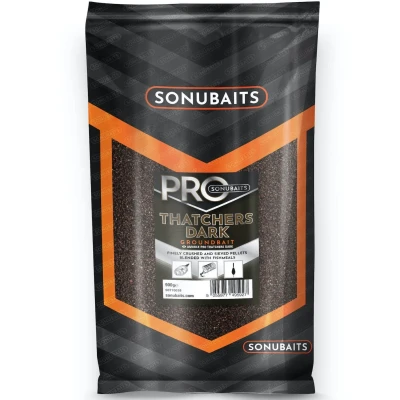 Afbeelding van Sonubaits Pro Thatchers Dark Groundbait 1 Kilo