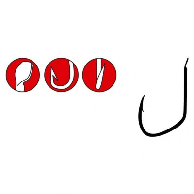 Afbeelding van Gamakatsu LS 2210B Hooks Bronze #16 (25 stuks) Karperhaken