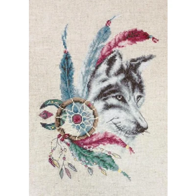 Afbeelding van The Wolf Aida Luca S Borduurpakket B2305