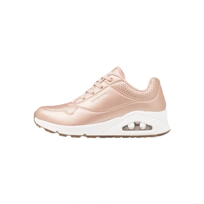 Afbeelding van Skechers Sport UNO Sneakers laag Rose gold, Dames, Maat: 38, gold Hoogwaardig imitatieleer