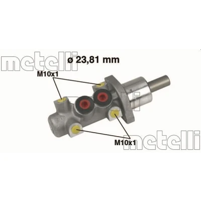 Afbeelding van Metelli Hoofdremcilinder 05 0247