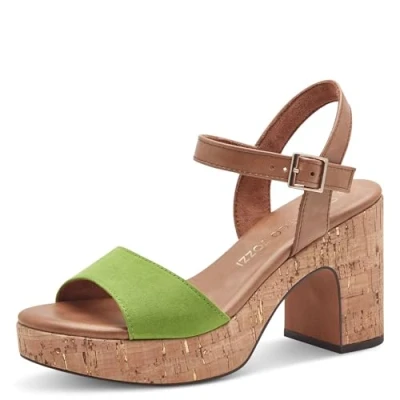 Afbeelding van Marco Tozzi Dames Sandaal 2 28008 42 757 F1/2 Schoenbreedte Maat: 40 EU